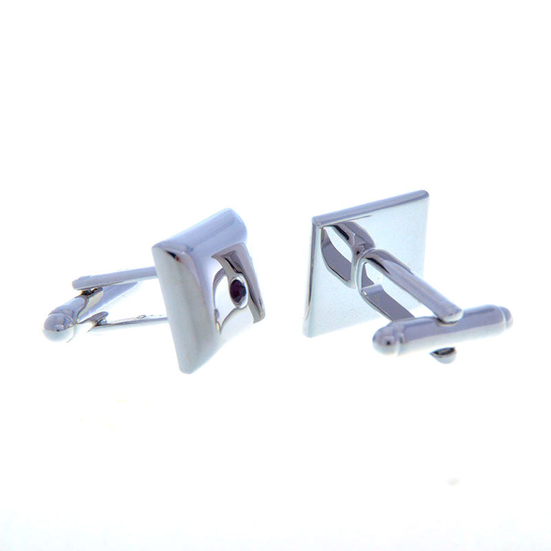 Crystal Zircon Cufflinks