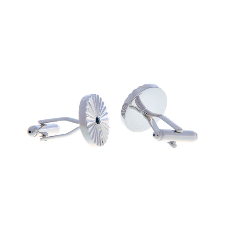 Crystal Zircon Cufflinks