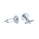 Crystal Zircon Cufflinks