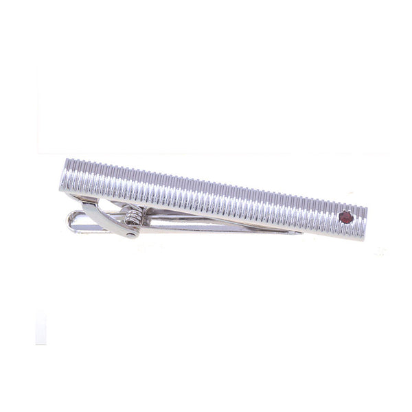Crystal Zircon Tie Bars