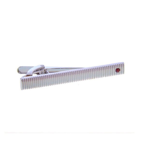 Crystal Zircon Tie Bars