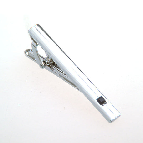 Crystal Zircon Tie Bars