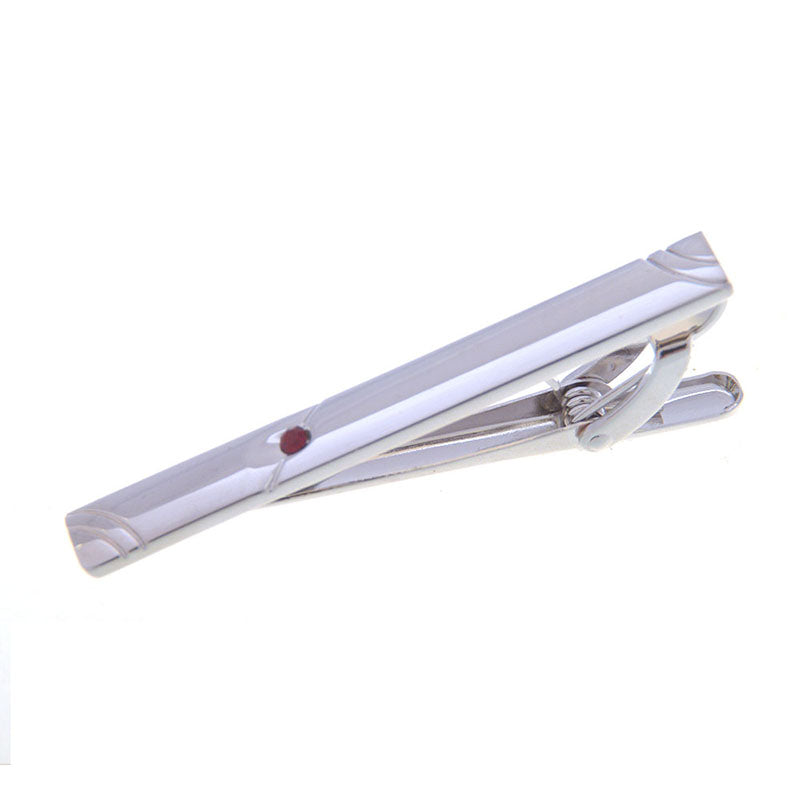 Crystal Zircon Tie Bars