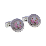 Cateye Glass Cufflinks