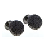Plain Colour Metal Cufflinks