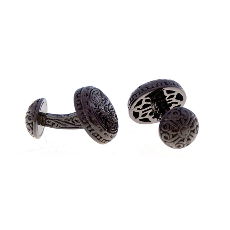 Plain Colour Metal Cufflinks