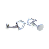 Crystal Zircon Cufflinks
