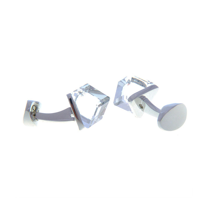 Crystal Zircon Cufflinks