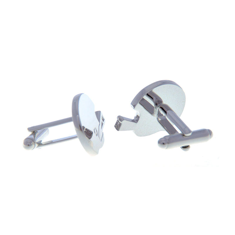Cartoon Anime Plain Colour Metal Cufflinks