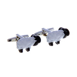 Animals Plants Grease Baking Paint Cufflinks