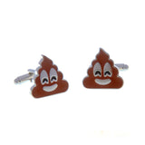 Cartoon Anime Enamel Dropping Glue Cufflinks