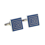 Enamel Dropping Glue Cufflinks