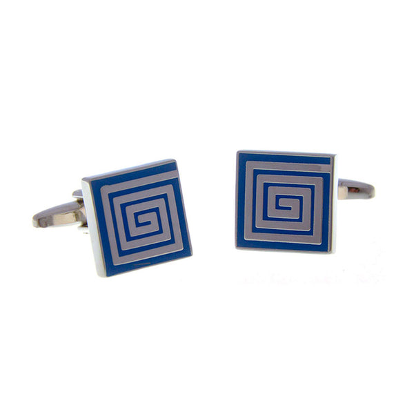 Enamel Dropping Glue Cufflinks