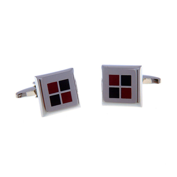 Enamel Dropping Glue Cufflinks