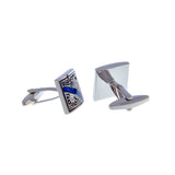 Crystal Zircon Cufflinks