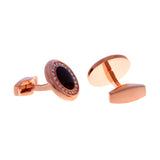 Crystal Zircon Cufflinks