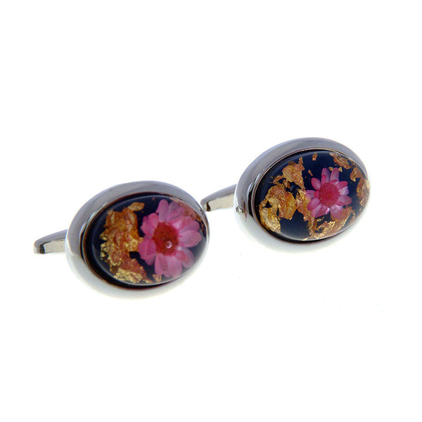 Cateye Glass Cufflinks