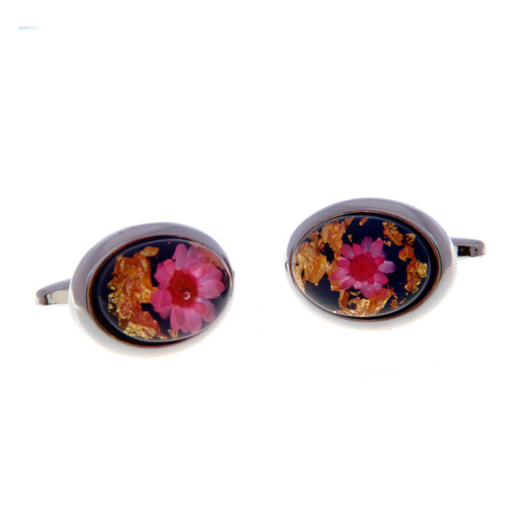 Cateye Glass Cufflinks