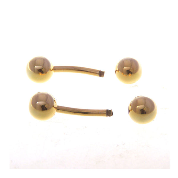 Plain Colour Metal Cufflinks