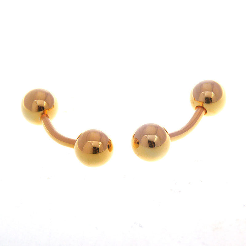 Plain Colour Metal Cufflinks