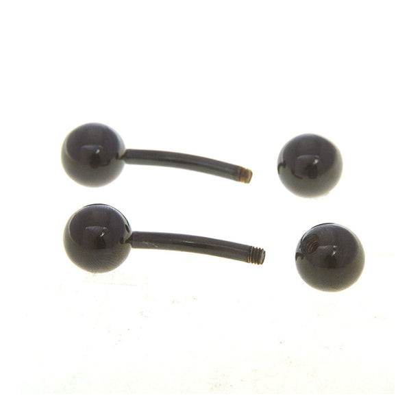 Plain Colour Metal Cufflinks