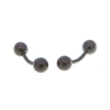 Plain Colour Metal Cufflinks