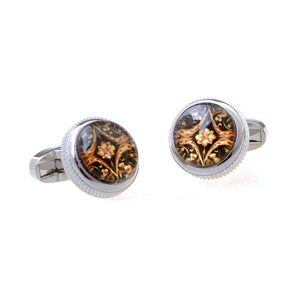 Cateye Glass Cufflinks