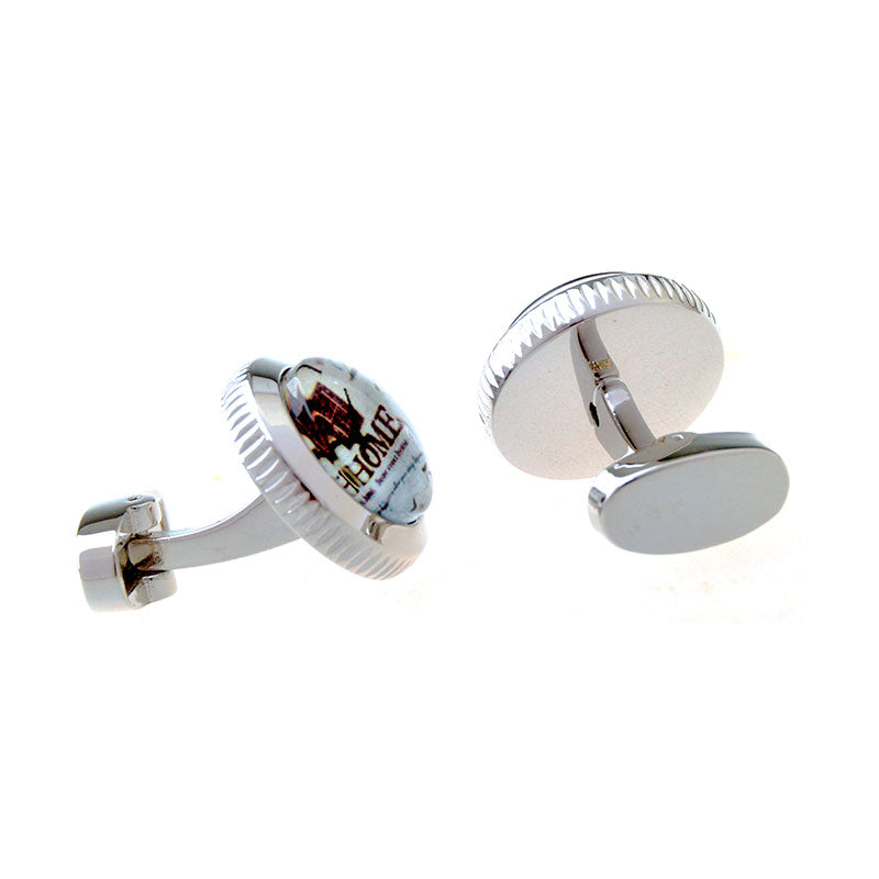 Cateye Glass Cufflinks