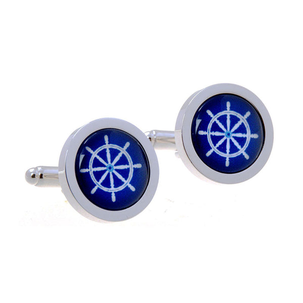 Cateye Glass Cufflinks