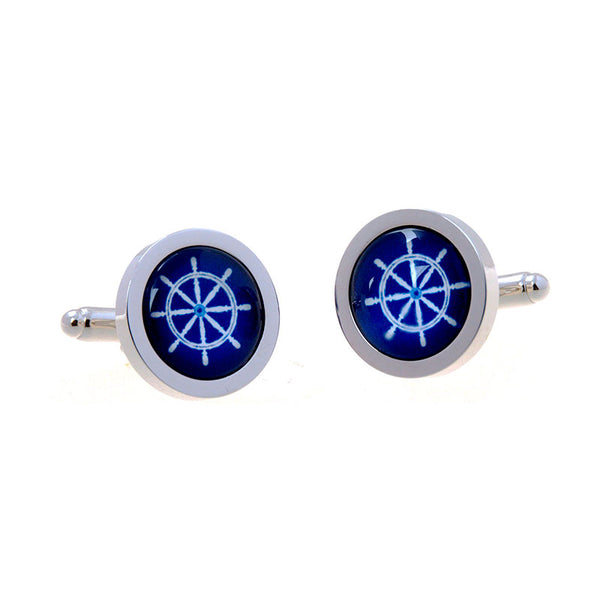Cateye Glass Cufflinks