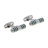 Enamel Dropping Glue Cufflinks