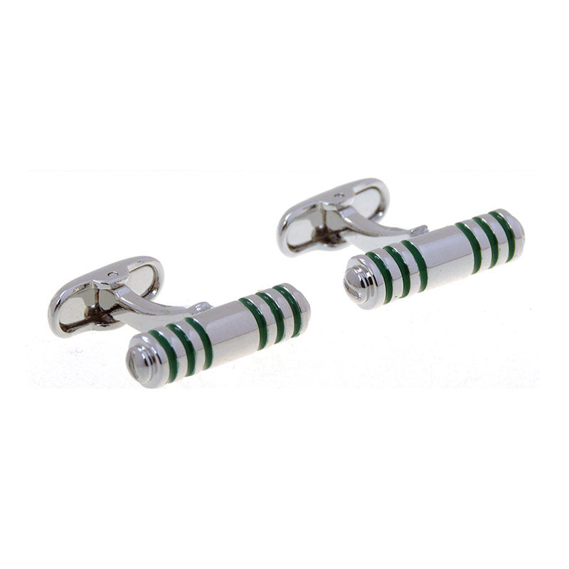 Enamel Dropping Glue Cufflinks