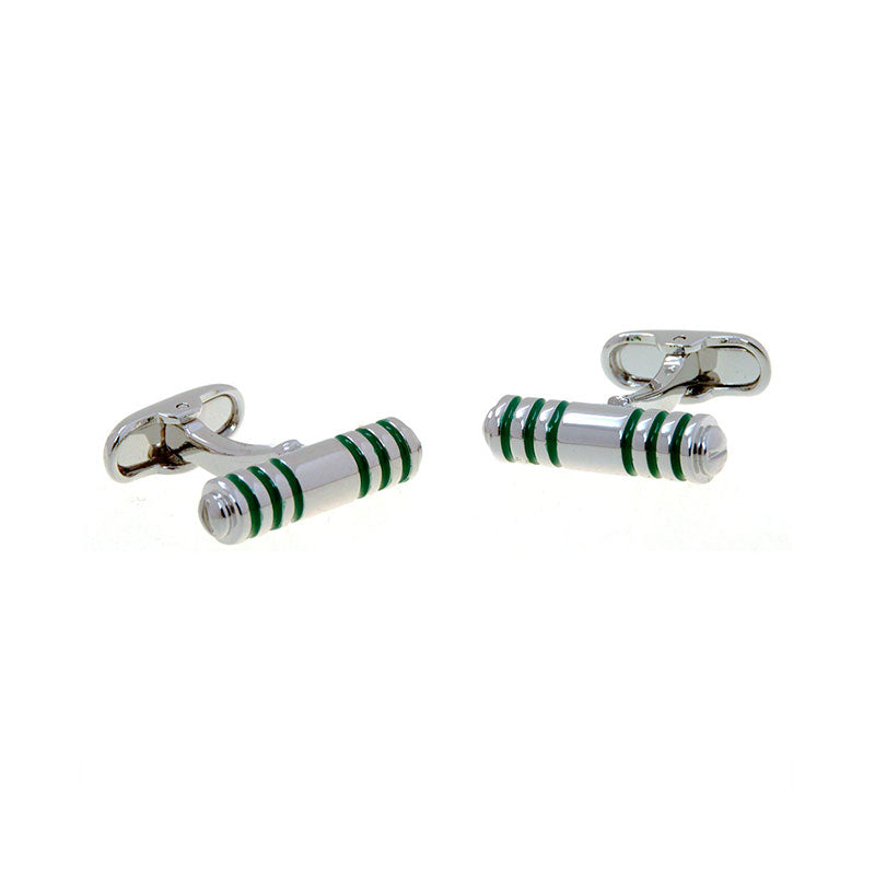 Enamel Dropping Glue Cufflinks