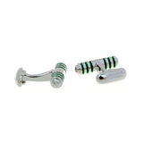 Enamel Dropping Glue Cufflinks