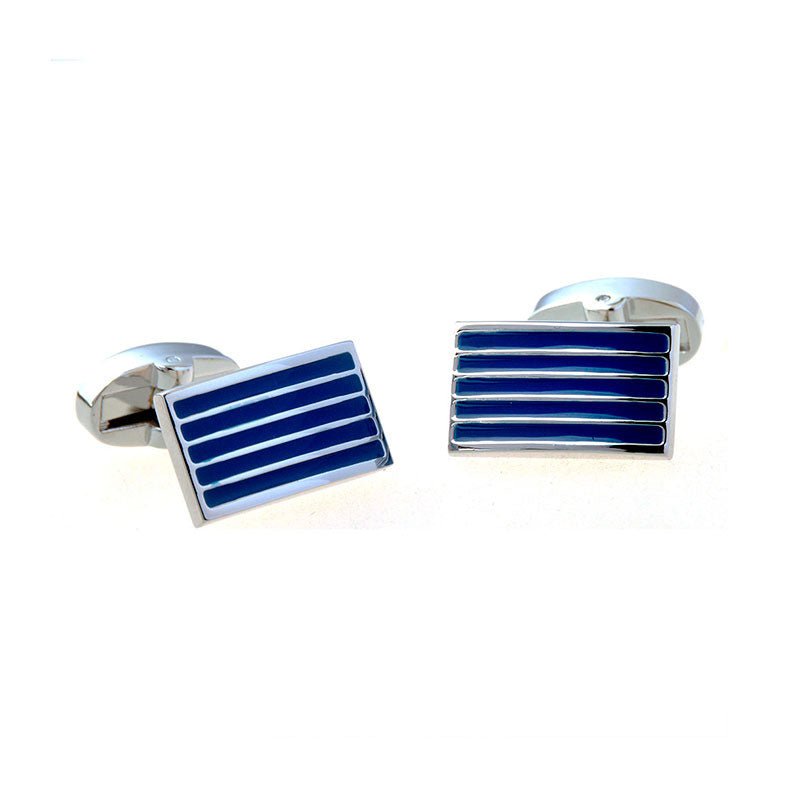 Enamel Dropping Glue Cufflinks