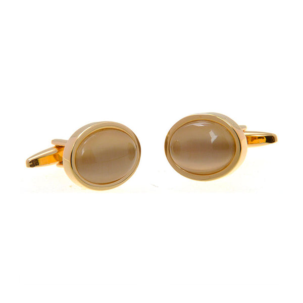 Cateye Glass Cufflinks