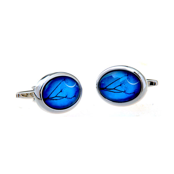 Cateye Glass Cufflinks