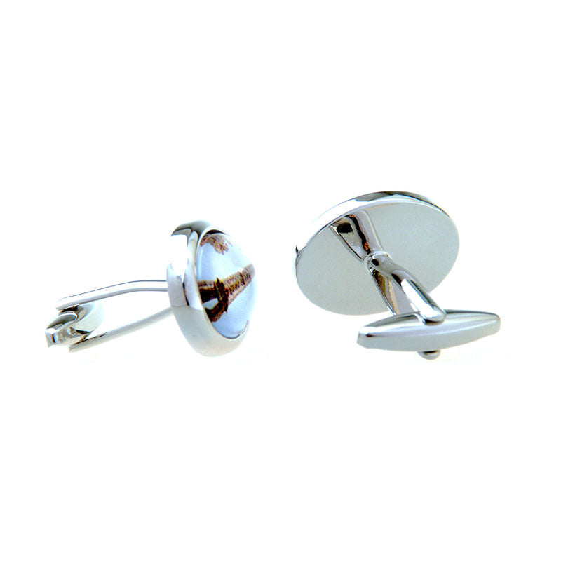 Cateye Glass Cufflinks