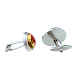 Cateye Glass Cufflinks