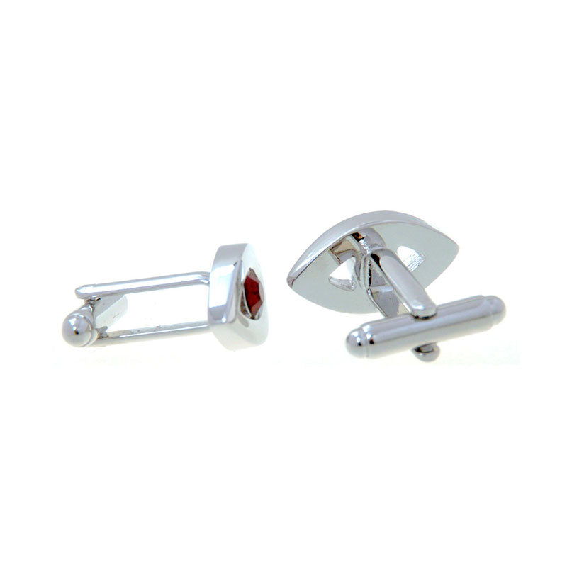 Crystal Zircon Cufflinks