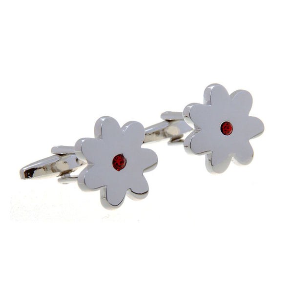 Crystal Zircon Cufflinks