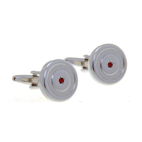 Crystal Zircon Cufflinks