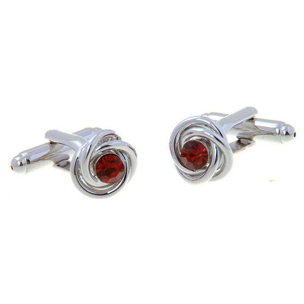Crystal Zircon Cufflinks