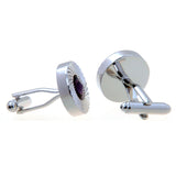 Crystal Zircon Cufflinks