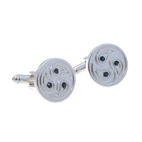 Crystal Zircon Cufflinks