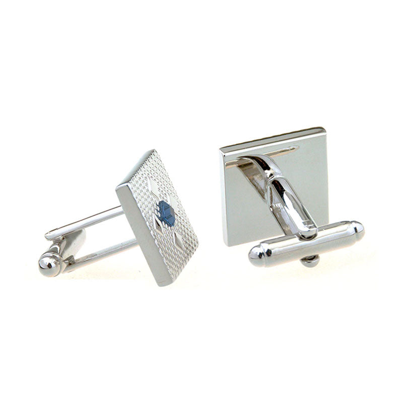 Crystal Zircon Cufflinks