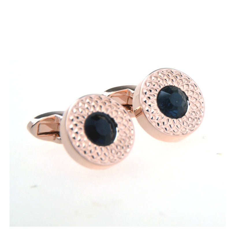 Crystal Zircon Cufflinks