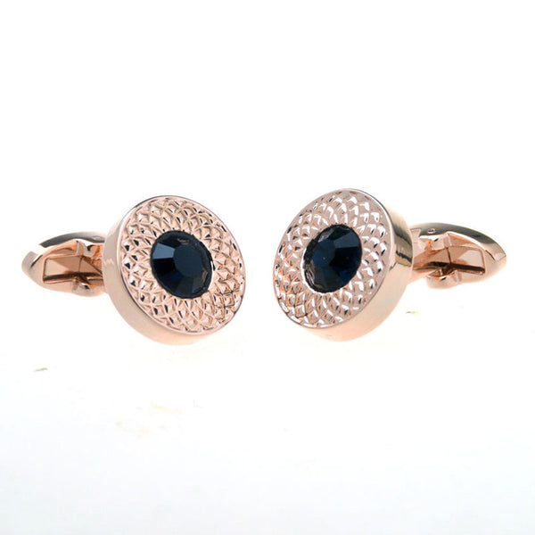 Crystal Zircon Cufflinks