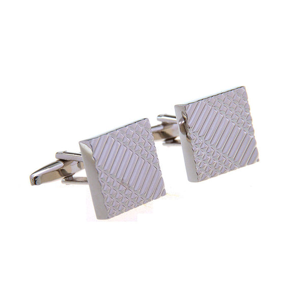 Plain Colour Metal Cufflinks