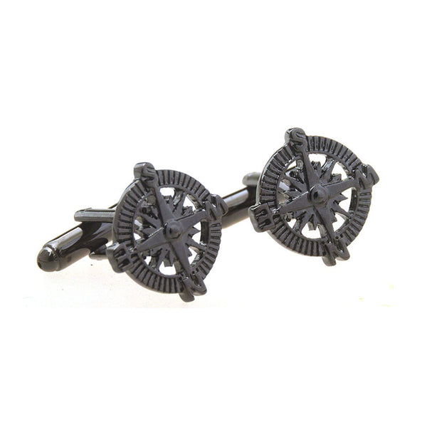 Plain Colour Metal Cufflinks